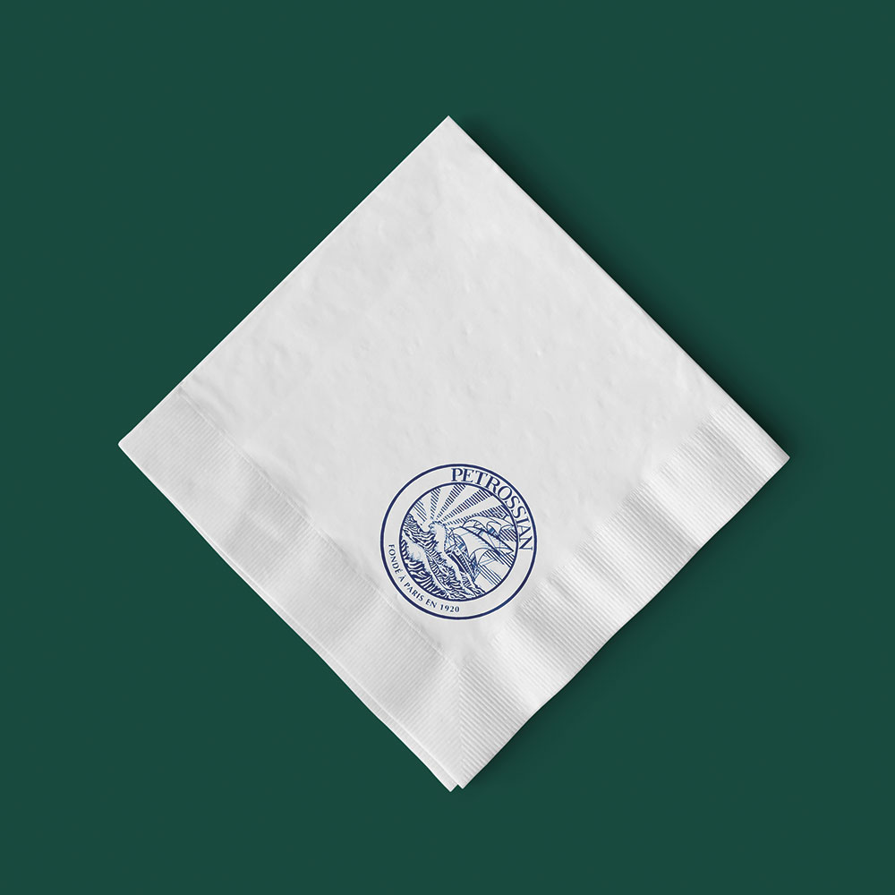 écoconception serviettes en papier petrossian